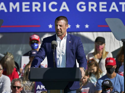 FILE - In this Oct. 30, 2020, file photo, U.S. Rep. Markwayne Mullin, R-Okla., speaks at a campaign rally in Flagstaff, Ariz. Internet access, health care and basic necessities like running water and electricity within Indigenous communities have long been at the center of congressional debates. But until recently, Congress …