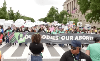 Watch Live: Thousands of Pro-Abortion Activists March in D.C.