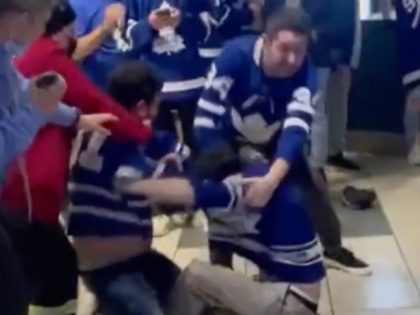WATCH: Maple Leafs Fans Fight Each Other After Game 7 Loss
