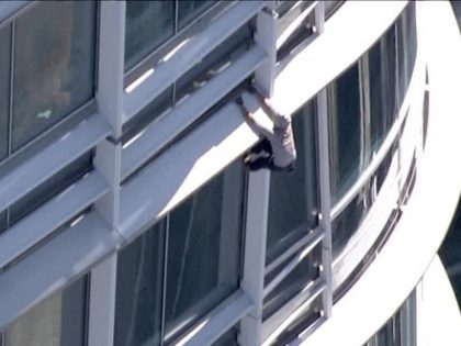 A 22-year-old college student, who refers to himself as the "Pro-life Spiderman," scaled the 61-story Salesforce Tower in San Francisco on Tuesday to raise money for pro-life groups.