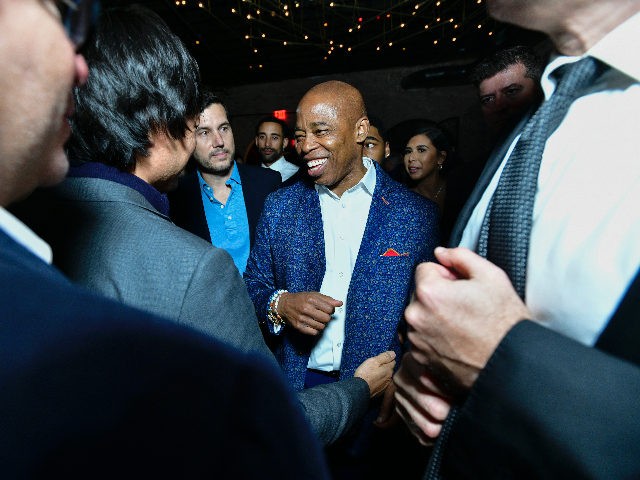 NEW YORK, NEW YORK - NOVEMBER 02: Eric Adams attends the Mayor Elect Eric Adams Celebration Party at Zero Bond on November 02, 2021 in New York City. (Photo by Eugene Gologursky/Getty Images for Haute Living)