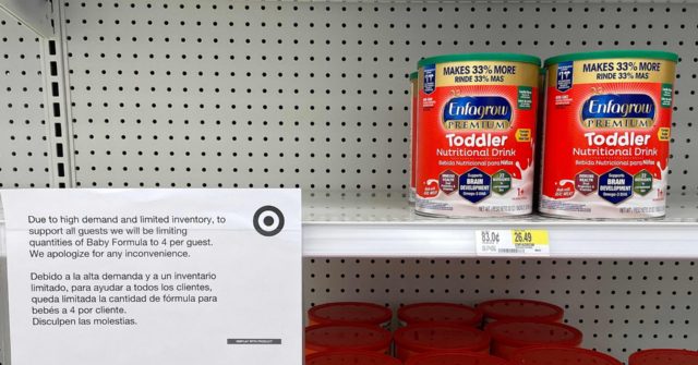 Baby Formula Crisis Due to Manufacturer Monopolies, Federal Policies