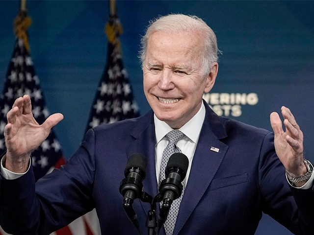 President Joe Biden speaks about inflation and the economy at the White House on May 10, 2022. (Drew Angerer/Getty Images)