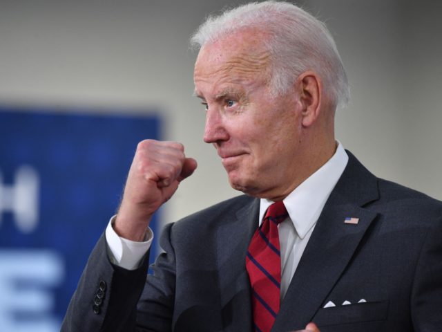 US President Joe Biden speaks about security and the conlict in Ukraine during a visit to