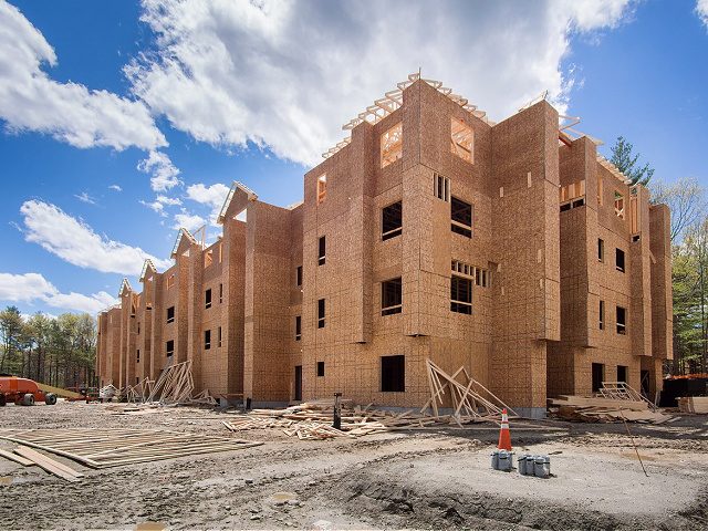 New apartments under construction