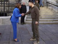 Nancy Pelosi in Unannounced Ukraine Visit