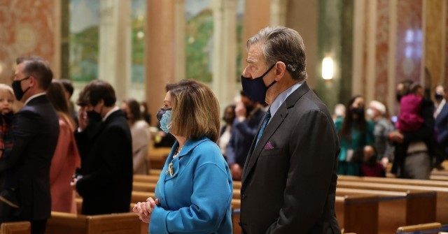 U.S. Bishops Rush to Support Ban on Communion for Nancy Pelosi