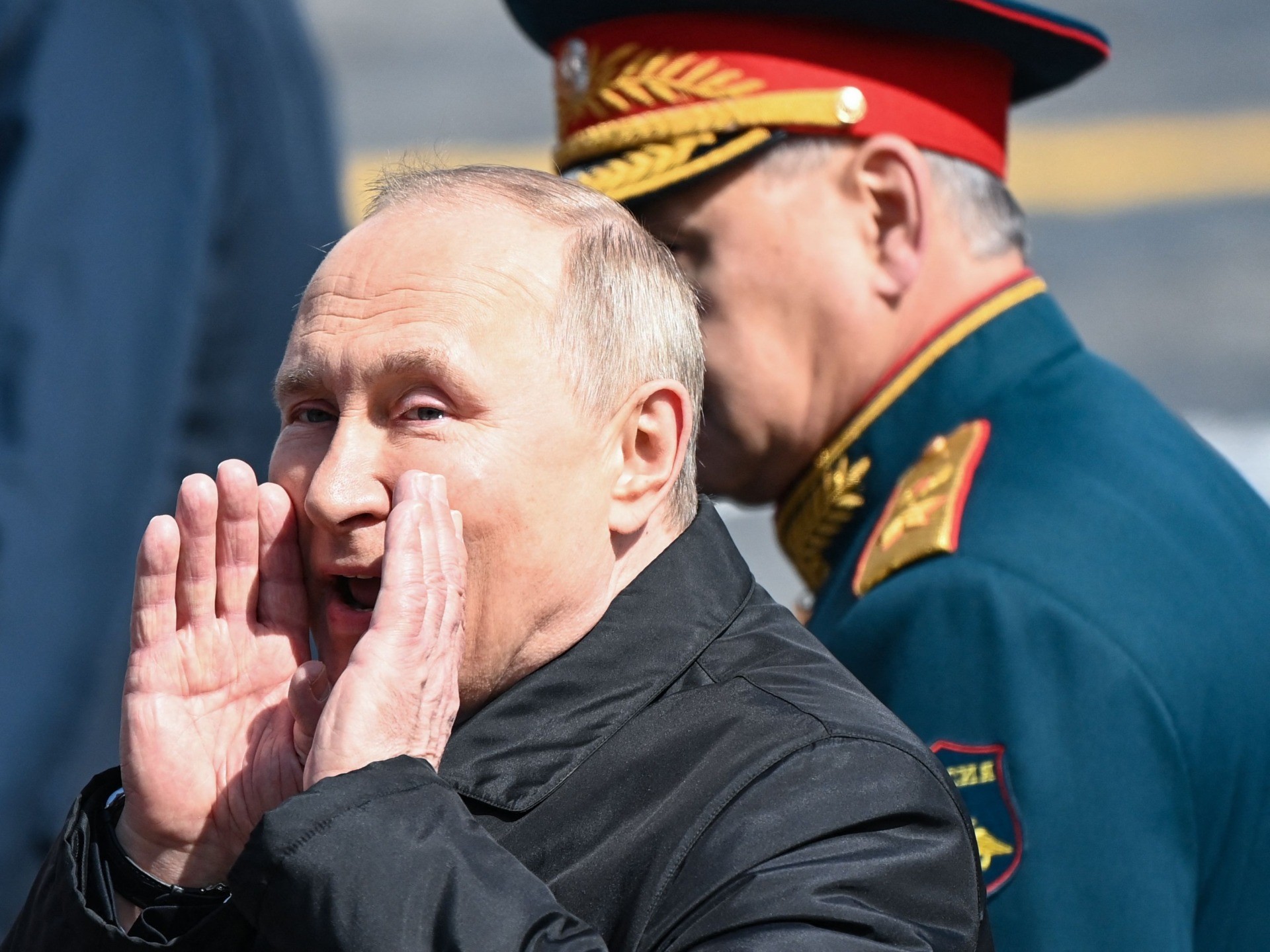 Путин Владимир Владимирович парад Победы 2022