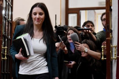 Spanish Equality Minister Irene Montero says menstrual leave must be funded by the state