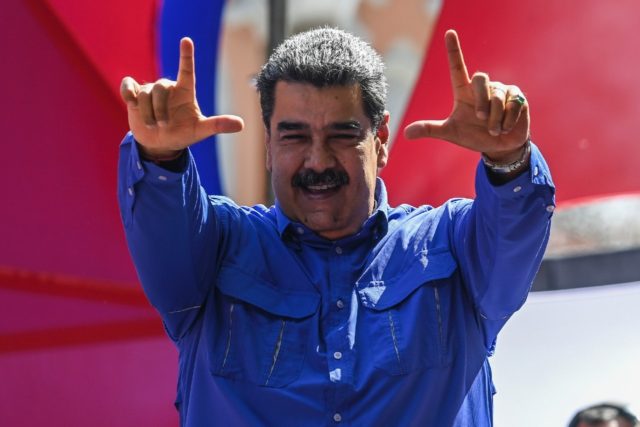 Venezuelan President Nicolas Maduro: The US is easing some sanctions on his regime to enco
