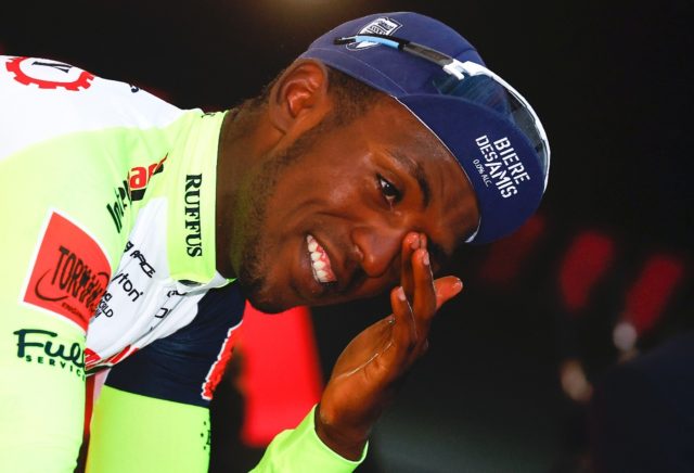History-maker Biniam Girmay pulled out of the Giro d'Italia before the start of the 11th s