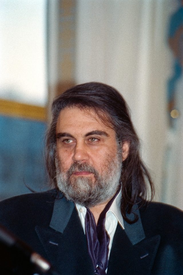 The Greek musician and composer known as Vangelis, pictured in 1992, who won an Oscar for