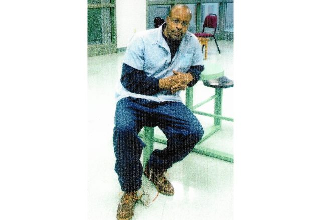 Keith LaMar, a death-row inmate in the US state of Ohio seen here in prison in 2013, has s