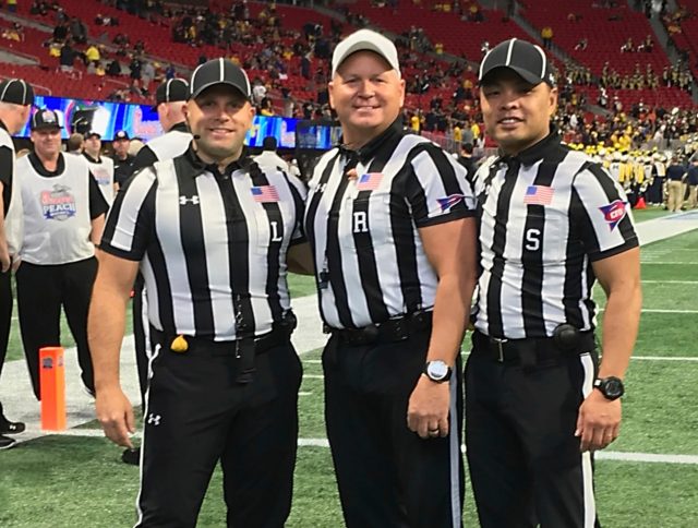 NFL-New Official Football The Associated Press