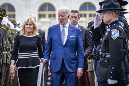 Biden stresses police funding funding on National Peace Officers' Memorial Service