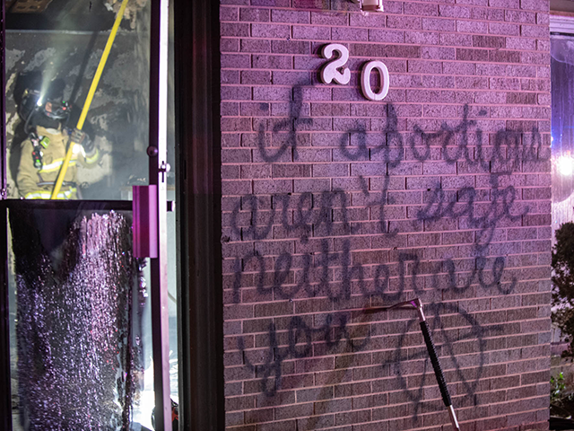 PHOTOS: Christian Pregnancy Center in Colorado Set on Fire - Vimarsana News