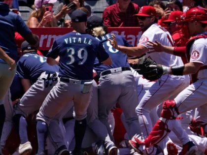 VIDEO: Mariners and Angels Players Suspended for Bench-Clearing Brawl