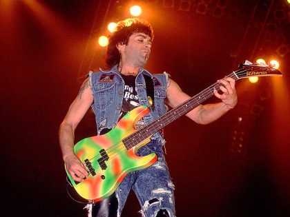 MINNEAPOLIS, MN - APRIL 3: Bon Jovi at Target Center on April 3, 1989 in Minneapolis, Minnesota. (Photo by Paul Natkin/WireImage)