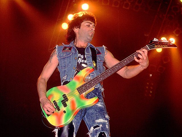 MINNEAPOLIS, MN - APRIL 3: Bon Jovi at Target Center on April 3, 1989 in Minneapolis, Minn