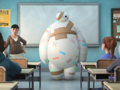 Walt Disney Animation Studios’ “Baymax!” returns to the fantastical city of San Fransokyo where the affable, inflatable, inimitable healthcare companion robot, Baymax (voice of Scott Adsit), sets out to do what he was programmed to do: help others. The series of healthcare capers introduces extraordinary characters who need Baymax’s signature …