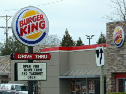 Burger King. MOUNT AIRY, MARYLAND - MARCH 18. (Patrick Smith/Getty Images)