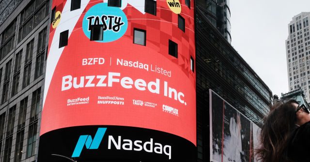 NextImg:Nolte: Left-Wing BuzzFeed Stock Hits 69 Cents; NASDAQ Threatens Removal