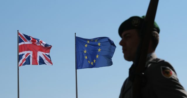 Struggle futile: Brussels plans to involve Britain in a pan-European defense plan