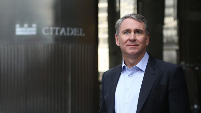 Ken Griffin, the founder and CEO of Citadel, in 2014. (E. Jason Wambsgans/Chicago Tribune/Tribune News Service via Getty Images)