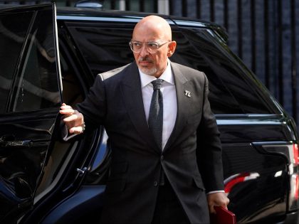 Britain's Education Secretary Nadhim Zahawi arrives to attend a Cabinet meeting at 10 Downing Street in London on June 7, 2022. - British Prime Minister Boris Johnson survived on June 6 a vote of no confidence from his own Conservative MPs but with his position weakened after a sizeable number …