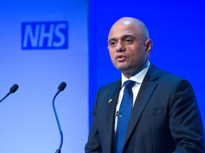 Health Secretary Sajid Javid speaking during the NHS ConfedExpo at the ACC Liverpool. Pict