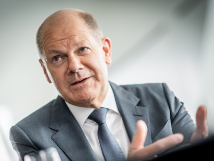 17 June 2022, Berlin: German Chancellor Olaf Scholz (SPD), photographed during an intervie