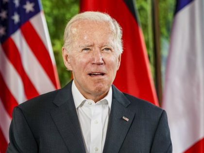 GARMISCH-PARTENKIRCHEN, GERMANY - JUNE 28: US President Joe Biden prepares for meeting with other G7 leaders at Elmau Castle on June 28, 2022 near Garmisch-Partenkirchen, Germany. Leaders of the G7 group of nations are officially coming together under the motto: "progress towards an equitable world" and will discuss global issues …