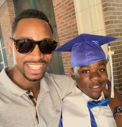 Fox News Analyst Gianno Caldwell and younger brother. Caldwell's brother Christian was shot dead at age 18 in South Side of Chicago on June 26th, 2022.