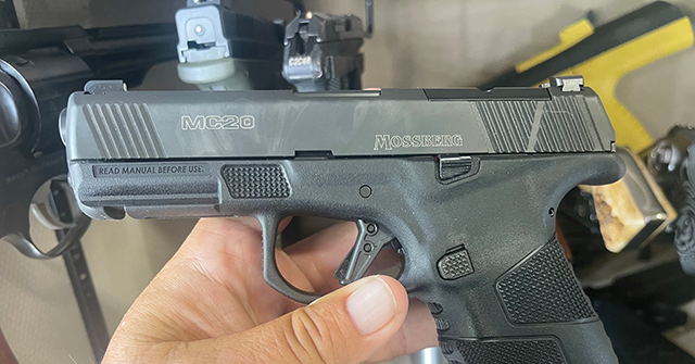 First shot: Mossberg Optic-Ready MC2c 9mm pistol