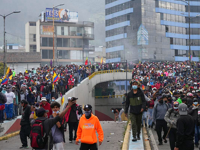 Leftist unrest causes massive food shortages in Ecuador