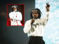Watch: Blood Soaked, Jesus Crown-Wearing Rapper Kendrick Lamar Rips Roe Overturn at Glastonbury Festival