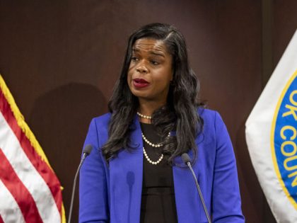 Cook County State&apos;s Attorney Kim Foxx during a news conference on March 15, 2022 in C