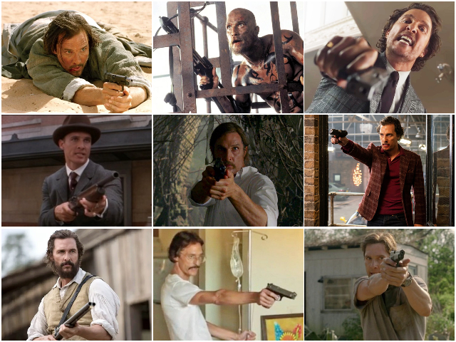 Matthew McConaughey Has Used 18 Guns in 11 Movies over 25 Years - Vimarsana News