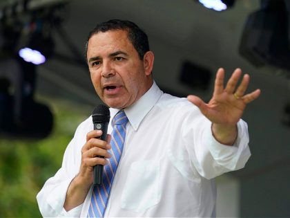 FILE - U.S. Rep. Henry Cuellar, D-Laredo, speaks during a campaign event, Wednesday, May 4, 2022, in San Antonio. A recount in Texas has affirmed Cuellar as the winner of his primary race against progressive challenger Jessica Cisneros. (AP Photo/Eric Gay, File)