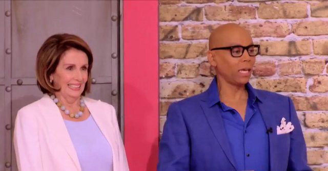 Nancy Pelosi on RuPaul’s drag racing: “What America is is your freedom to express yourself with drag”