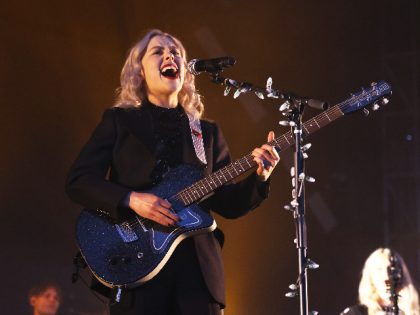 NEW YORK, NEW YORK - SEPTEMBER 25: Phoebe Bridgers performs during the 2021 Governors Ball Music Festival at Citi Field on September 25, 2021 in New York City. (Photo by Taylor Hill/Getty Images for Governors Ball)