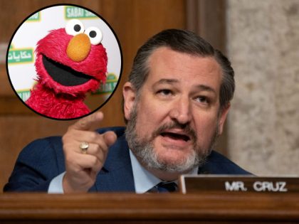 WASHINGTON, DC - SEPTEMBER 30: U.S. Sen. Ted Cruz (R-TX) questions former FBI Director James Comey, who was appearing remotely, at a hearing of the Senate Judiciary Committee on September 30, 2020 in Washington, DC. Comey was testifying in the committee's probe into the origins of the investigation into Russian …