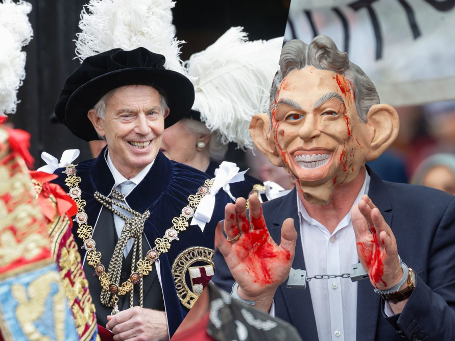 PICS: Iraq War Architect Blair Receives England's Highest Knighthood - Vimarsana News