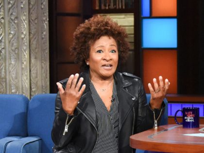 NEW YORK - JUNE 3: The Late Show with Stephen Colbert and guest Wanda Sykes during Friday&