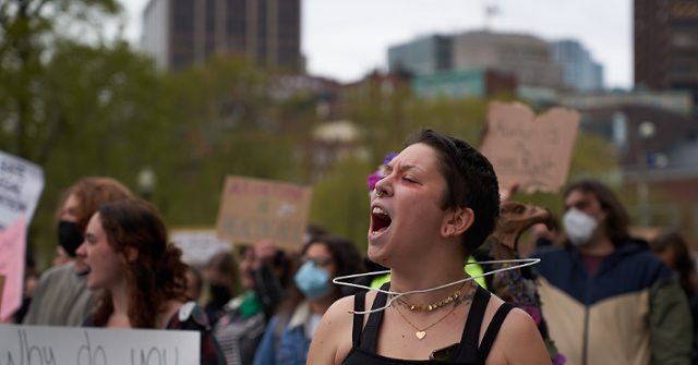 Pro-Abortion Protesters Chant 'F*ck Joe Biden,' 'F*ck Glenn Youngkin' in VA