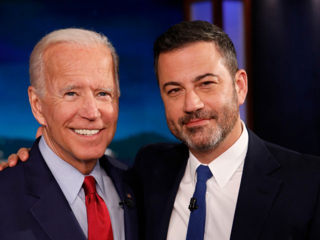 JIMMY KIMMEL LIVE! - "Jimmy Kimmel Live!" airs every weeknight at 11:35 p.m. EDT and features a diverse lineup of guests that include celebrities, athletes, musical acts, comedians and human interest subjects, along with comedy bits and a house band. The guests for Wednesday, September 25, included Joe Biden (Vice …