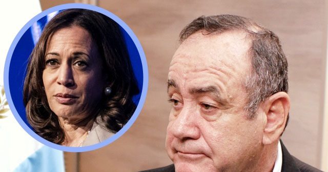 Exclusive – Guatemalan President: Kamala Harris Is MIA on Migration Crisis