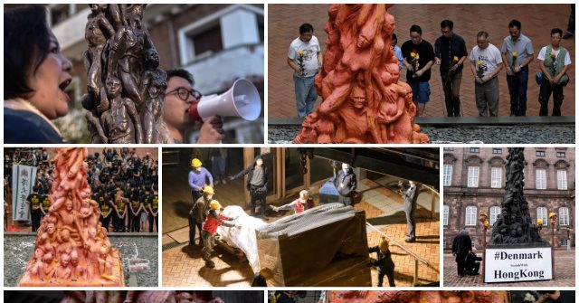 ‘Pillar of Shame’ Tiananmen Memorial Rises Around the World After Hong Kong Communists Tear It Down