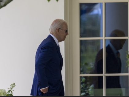 US President Joe Biden arrives to the Oval Office of the White House after arriving on Marine One in Washington, D.C., US, on Monday, June 13, 2022. Brazil President Bolsonaro denied having requested Biden for help in his re-election bid during a private meeting they had on the sidelines of …