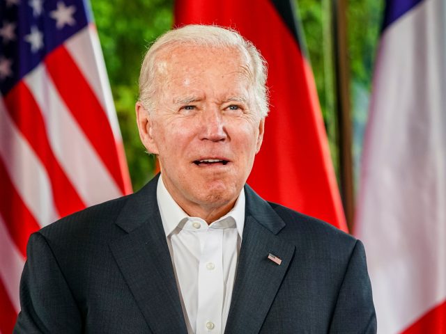 GARMISCH-PARTENKIRCHEN, GERMANY - JUNE 28: US President Joe Biden prepares for meeting wit
